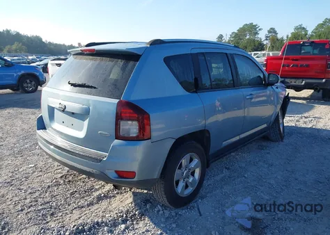2014 Jeep Compass Latitude z USA, uszkodzony, nr VIN 1C4NJCEA6ED503232